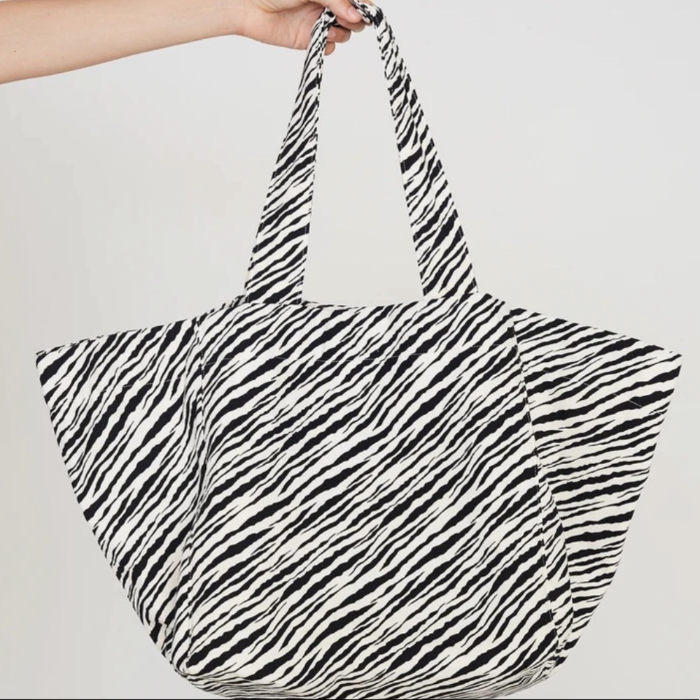 Faithfull the Brand Sorentto Tote Bag- Zebra
